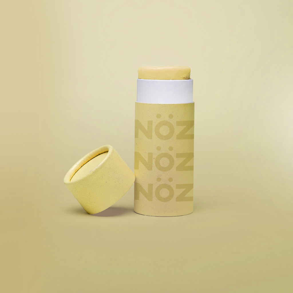 Our yellow line of the Reef Safe Sunscreen, NOZ. 